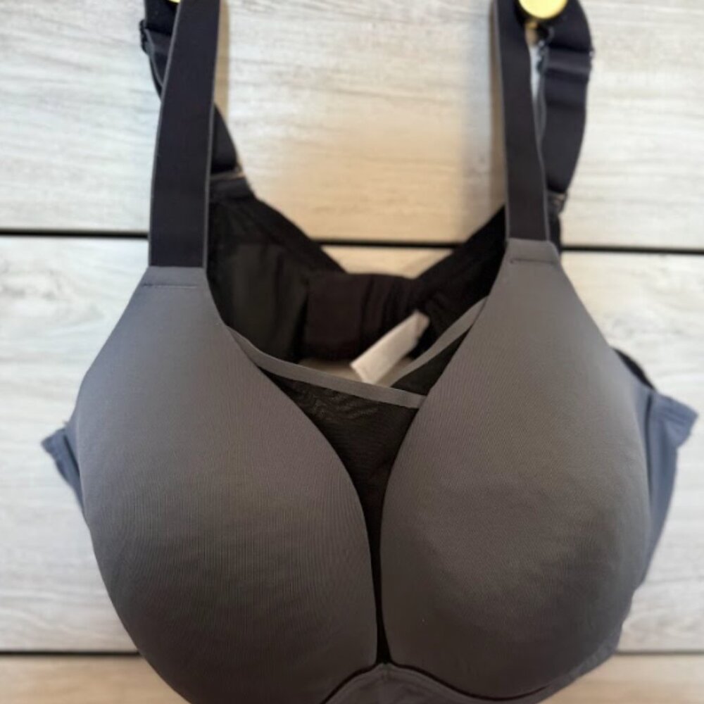 Gray Sports Bra